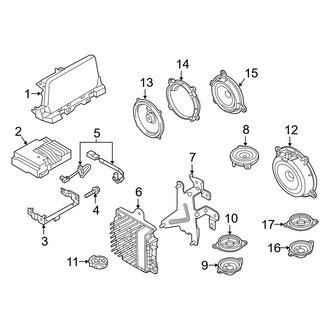 Mazda OE - Instrument Panel - Sound System