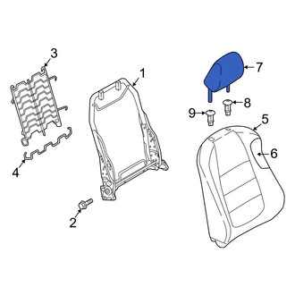 Mazda OE - Front Left Headrest