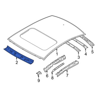 Mazda OE - Front Roof Header Panel