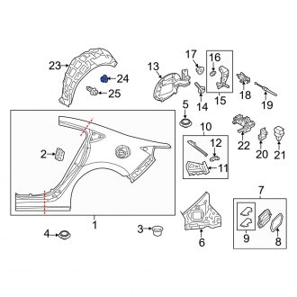 Mazda CX-5 OEM Quarter Panels & Parts | Rear & Front — CARiD.com
