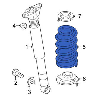 Mazda OE - Rear Coil Spring