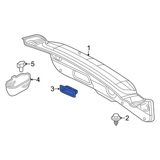 Mazda OE - Rear Deck Lid Handle