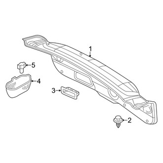 Mazda OE - Trunk Lid - Interior Trim