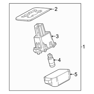 Mazda OE - Rear Lamps - License Lamps
