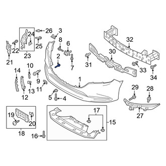 Mazda OE - Collision Avoidance Camera Screw