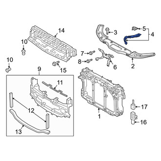Mazda OE - Front Right Fender Apron Extension