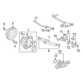 Mazda OE - Cooling - Water Pump