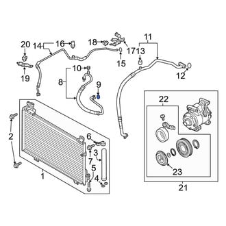 Mazda OE - A/C Refrigerant Line O-Ring