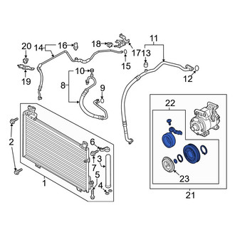 Mazda OE - A/C Compressor Clutch