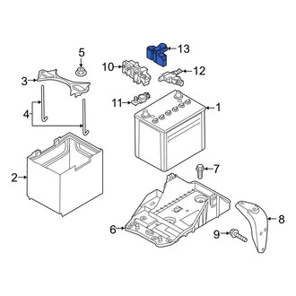 Mazda OE - Battery Terminal Cover