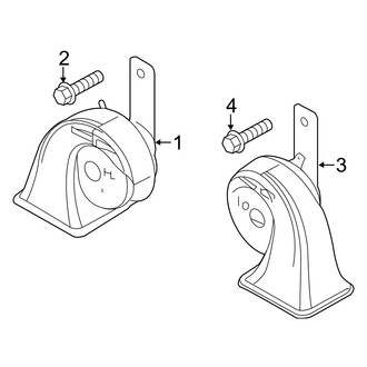 Mazda OE - Electrical - Horn