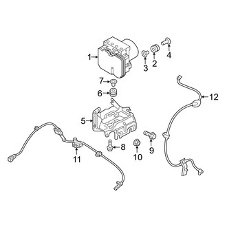 Mazda OE - Electrical - ABS Components