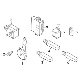 Mazda OE - Electrical Components (Keyless Entry/Alarm)