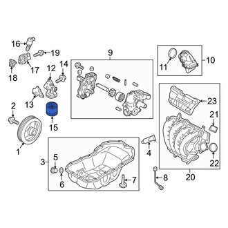 Mazda OE - Engine Oil Filter