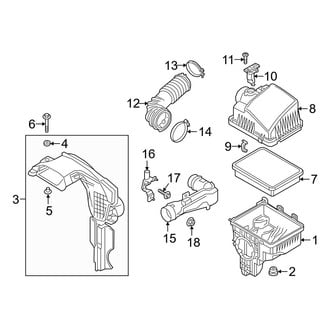 Mazda OE - Engine / Transaxle - Air Intake
