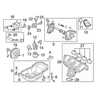 Mazda OE - Engine Oil Cooler O-Ring