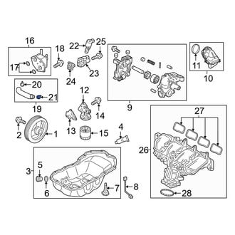 Mazda OE - Outer Engine Oil Cooler Hose Retaining Clamp