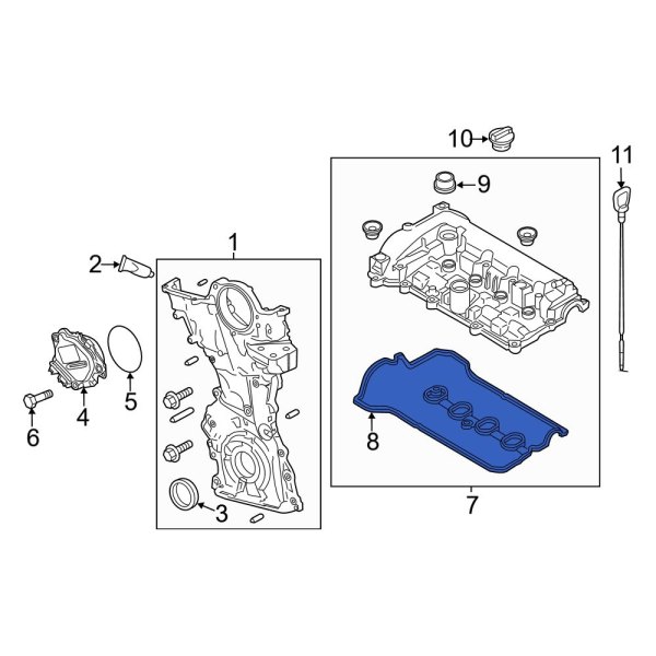 Engine Valve Cover Gasket