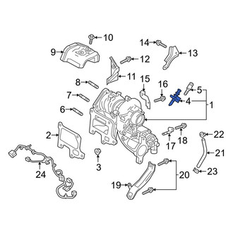 Mazda OE - Turbocharger Boost Sensor