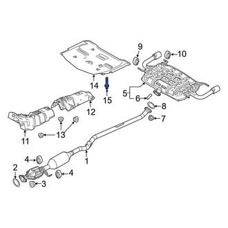 Mazda OE - Fuel Tank Shield Rivet
