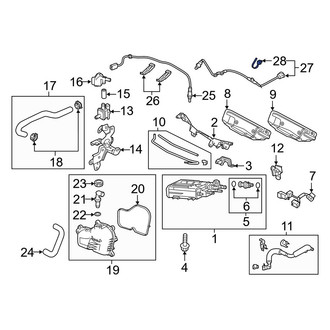 Mazda OE - Radio Module Interface Clip