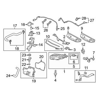 Mazda OE - Emission System - Emission Components