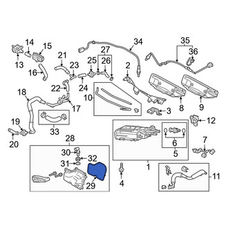 Mazda OE - Vapor Canister Purge Valve Assembly Gasket