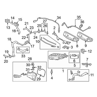 Mazda OE - Emission System - Emission Components