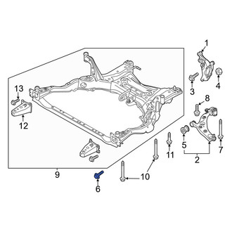 Mazda OE - Front Suspension Control Arm Bolt