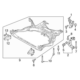 Mazda OE - Front Suspension - Suspension Components (Grand Touring / Grand Touring Reserve / Signature / Sport / Touring)