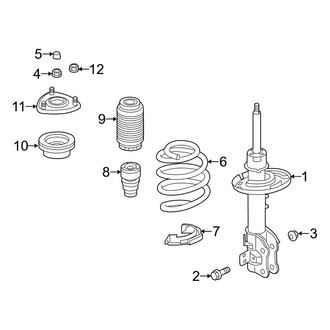 Mazda OE - Front Suspension - Struts & Components