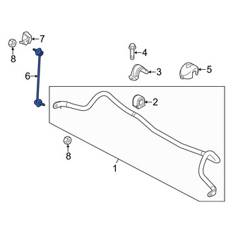 Mazda OE - Front Suspension Stabilizer Bar Link