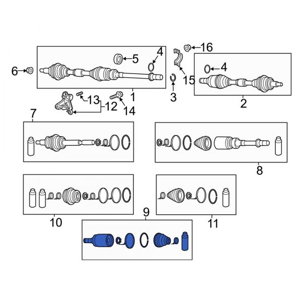 CV Joint Kit