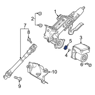 Mazda OE - Steering Column Control Module Insulator