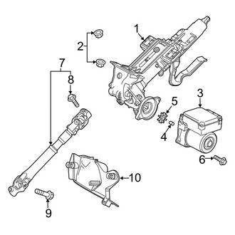 Mazda OE - Steering Column Assembly
