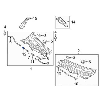 Mazda OE - Front Windshield Washer Check Valve