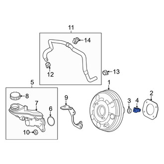 Mazda OE - Brake Pedal Push Rod