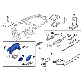 Mazda OE - Instrument Cluster Bezel