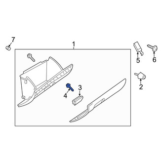 Mazda OE - Console Lock Screw
