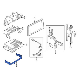 Mazda OE - Radio Bracket