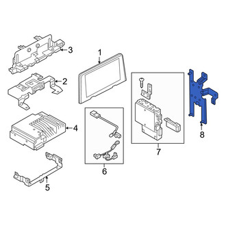 Mazda OE - Radio Bracket
