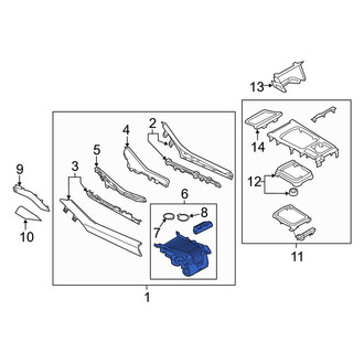 Mazda OE - Console Cup Holder