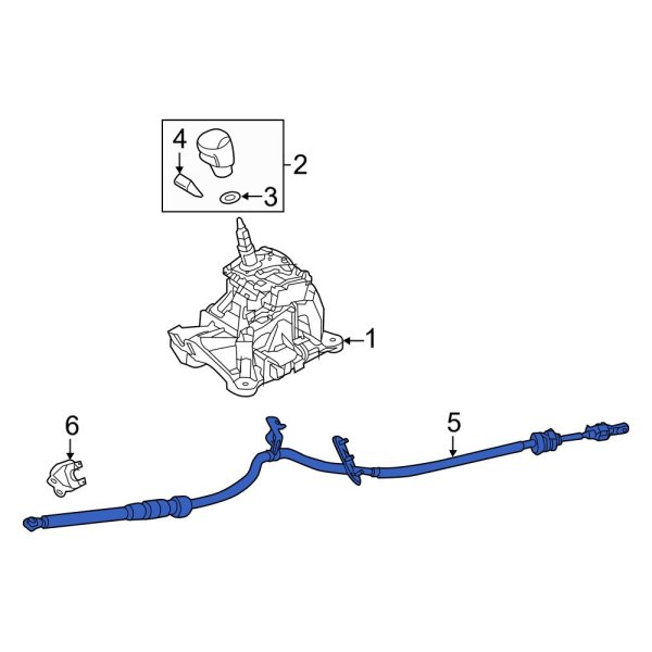 Automatic Transmission Shifter Cable