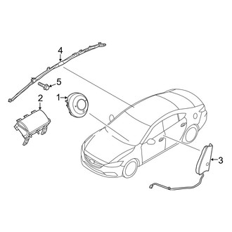Mazda OE - Restraint Systems - Air Bag Components (Air Bags)