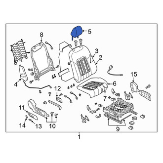 Mazda OE - Front Left Headrest