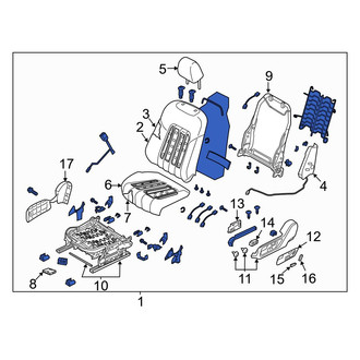 Mazda OE - Front Left Seat