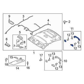 Mazda OE - Front Interior Grab Bar