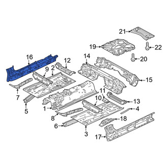 Mazda OE - Right Floor Sill