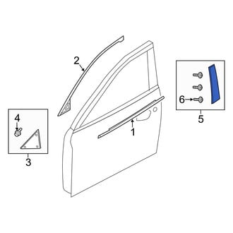 Mazda OE - Front Left Door Applique