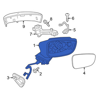 Mazda OE - Front Right Door Mirror